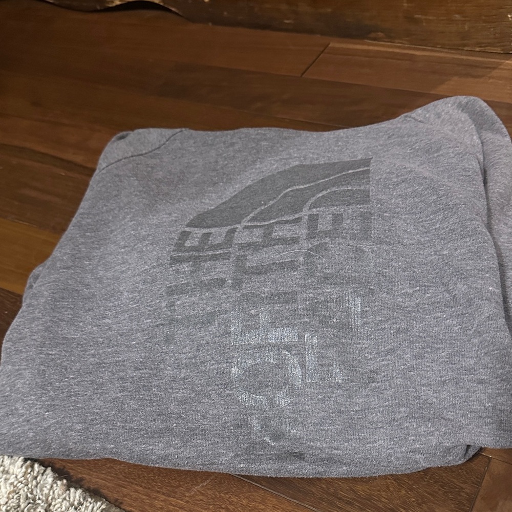 The North Face Heather Gray Hoodie